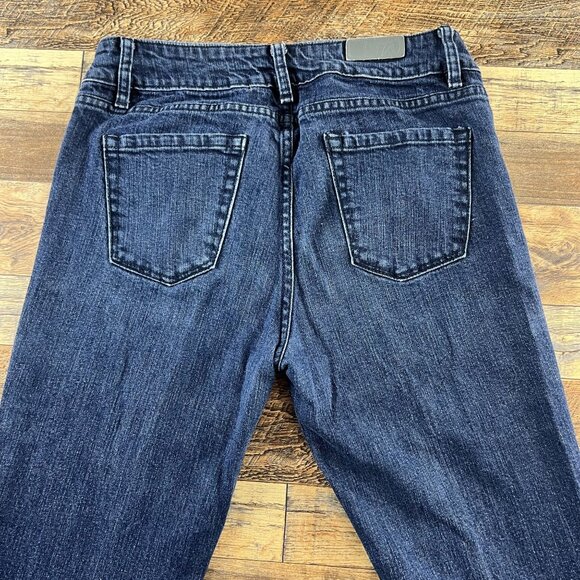 Tallwater Womens Jeans Slim Boot Dark Wash Mid Rise Size 10 - Picture 6 of 8